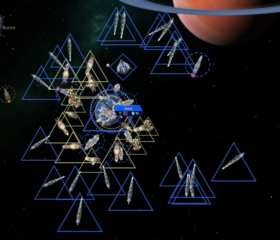 Olympia demands that the Phaerax lift their blockade. Naturally, they refuse. Olympia issues a declaration of war. The battle is short.