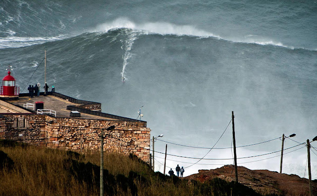 Nazaré - Portugal - maior onda do mundo