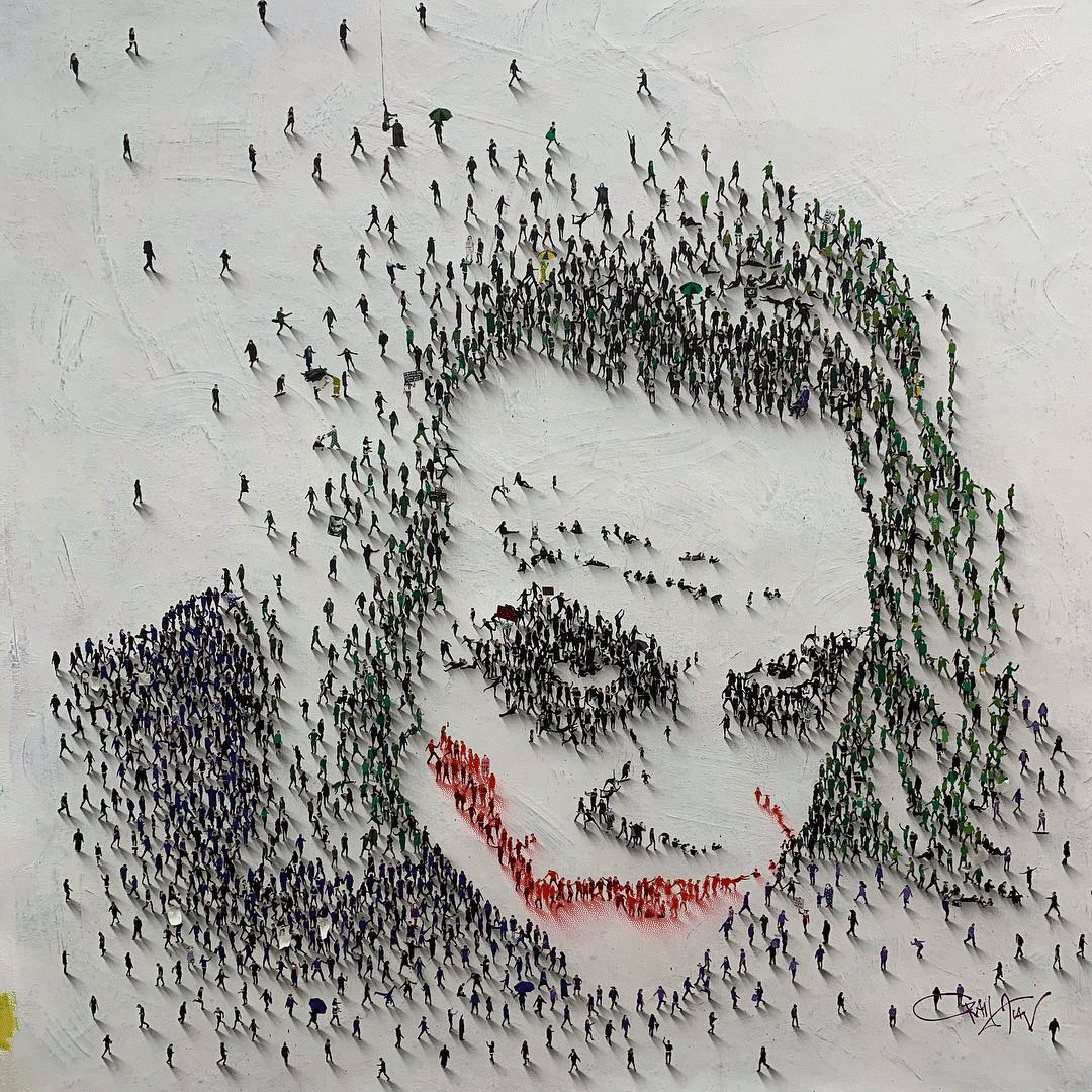 04-The-Joker-Animation-Craig-Alan-Portraits-Created-with-Paintings-of-People-www-designstack-co