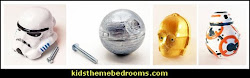 star wars knobs stormtrooper cabinet furniture bb8 c3po bedrooms knob theme resin death