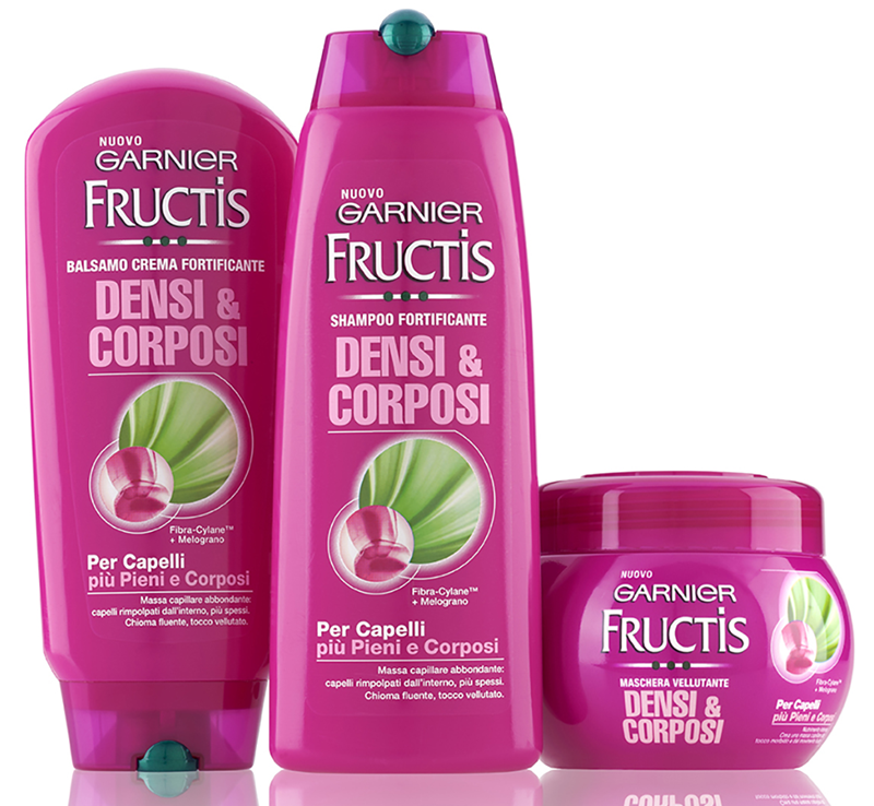 garnier fructis densi & corposi, per capelli da favola!