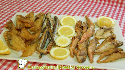 Receta fácil de pescadito frito al estilo Andaluz muy crujiente