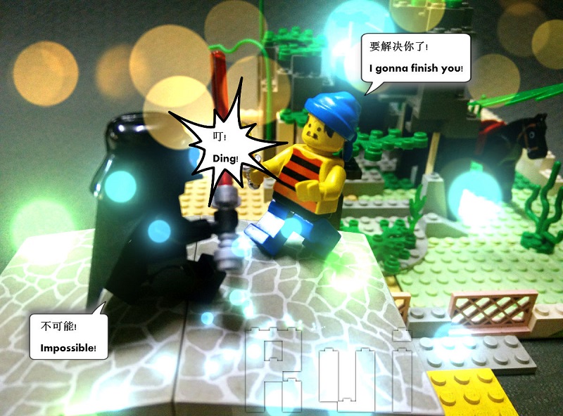 Lego Battle - Third fight!