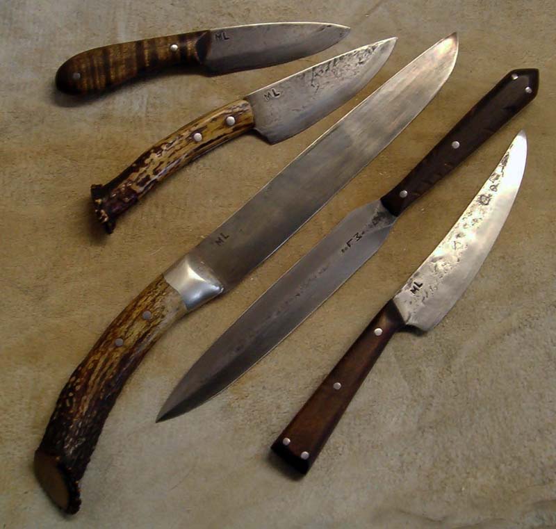 ML Knives Blog Straight back Frontier style knife and a set of vintage