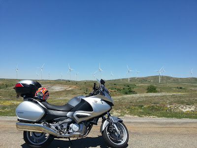 ruta en moto tocando Madrid Guadalajara y Segovia