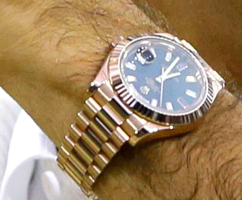 Gents Stainless Steel & Diamond Aston Gerard Chronograph Wristwatch - Ruby  Lane