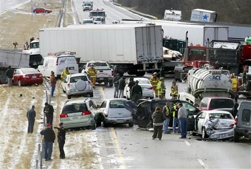 50-vehicle crash on I-75 pileup in Ohio