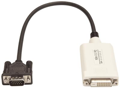 Female DVI-D Dual Link to Male VGA Female DVI-D Dual Link to Male VGA