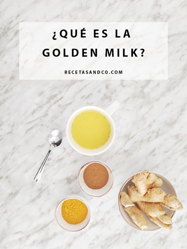 Golden Milk Receta