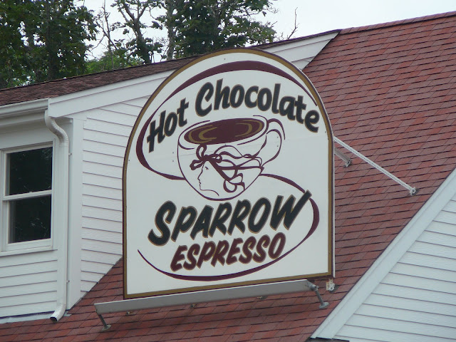 Hot Chocolate Sparrow, Orleans, Mass.