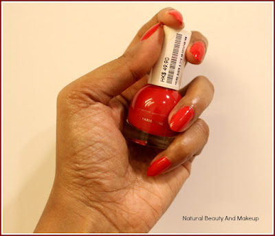 H&M Parisienne Red Nail Polish: REVIEW, NOTD & MORE on Natural Beauty And Makeup Blog