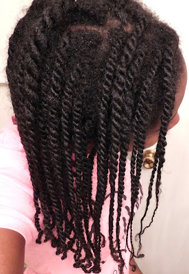 Mini twists at week three - ClassyCurlies