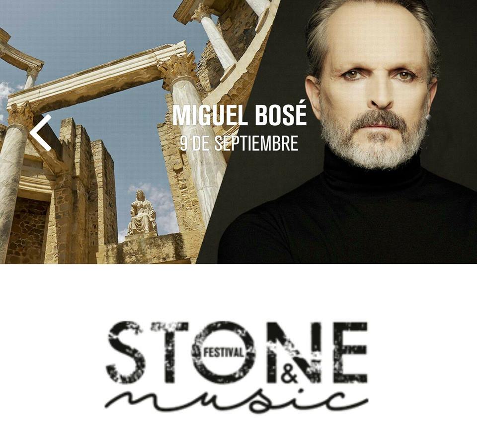 El Gabinete de Miguel Bosé. El eterno retorno. Stone & Music Festival. Mérida