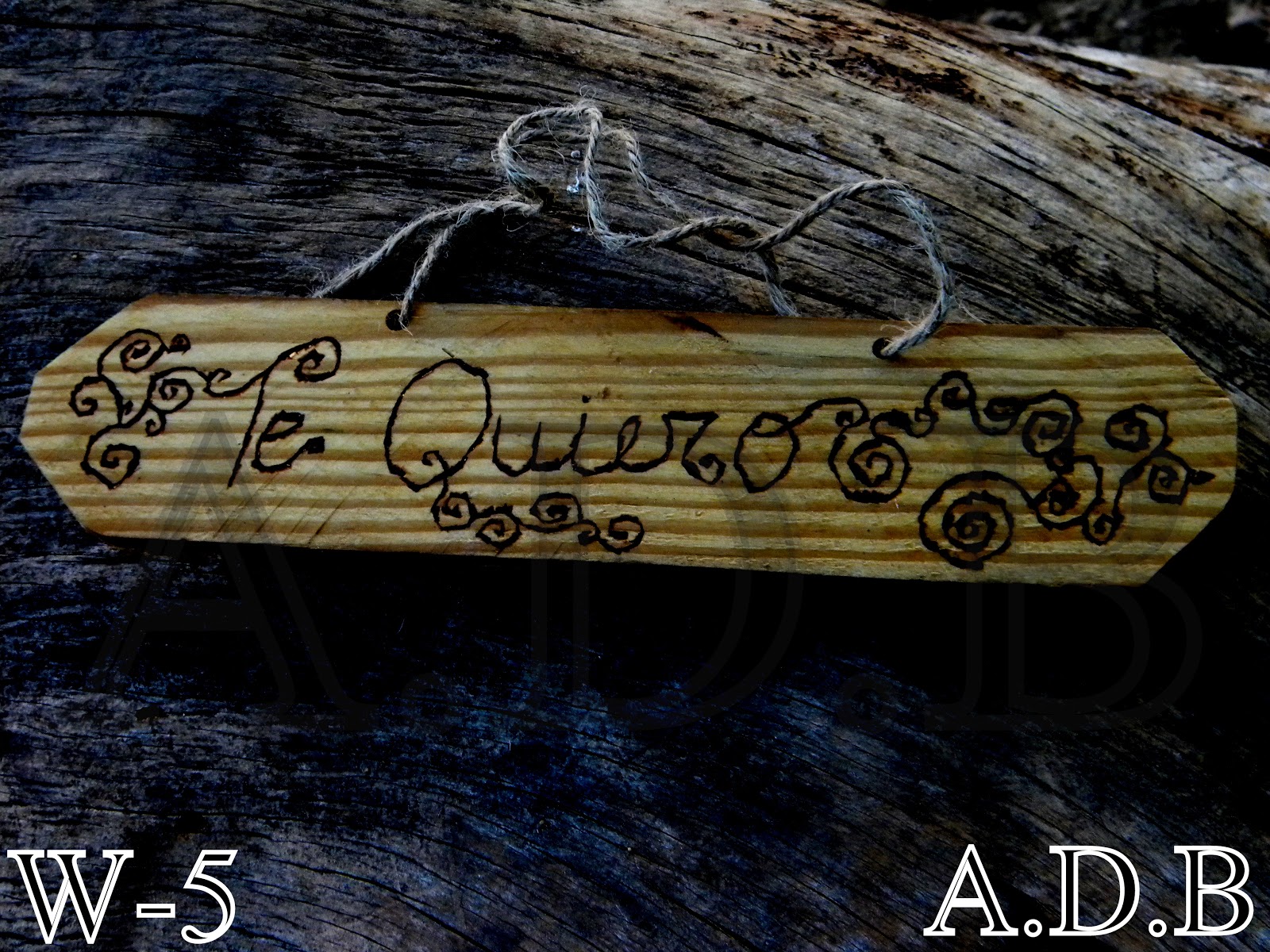 ADB artesania en madera y pirograbado Tablas para colgar