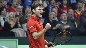 Copa Davis: Bélgica y Gran Bretaña empatados