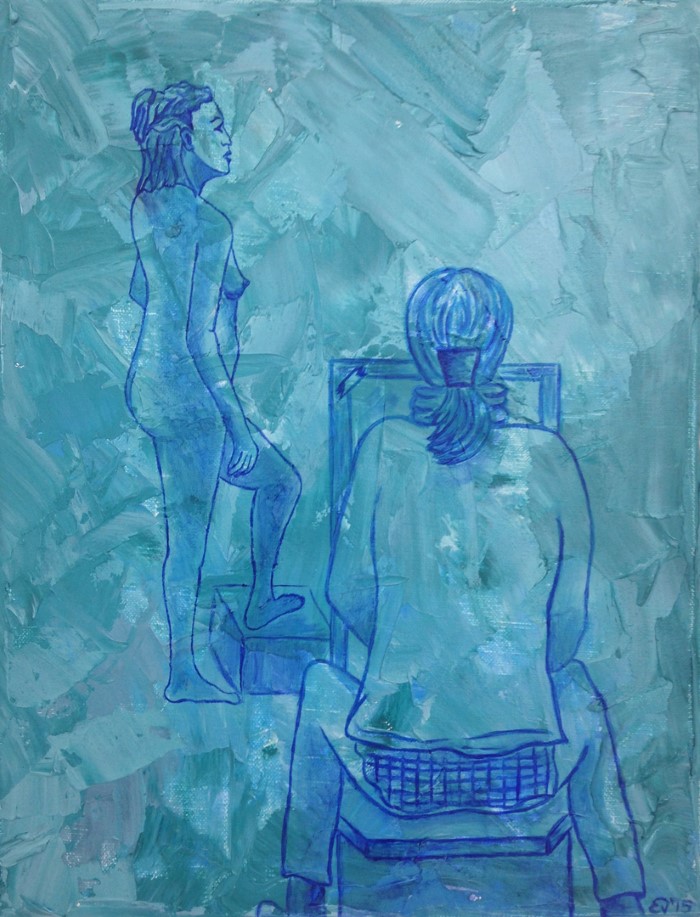 Богатое и необычное использование цвета. Elisenda Vila Elisenda Vila