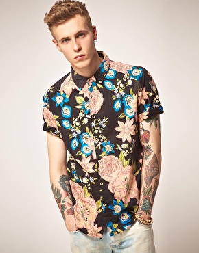 Stranger Than Vintage: Tuesday Trendspotting: Floral Dude Shirts