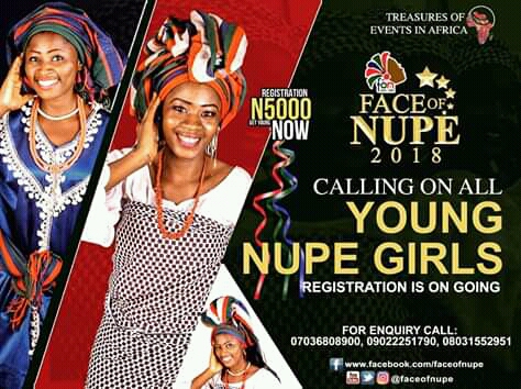 Face of Nupe for young beautiful Nupe girls in Africa