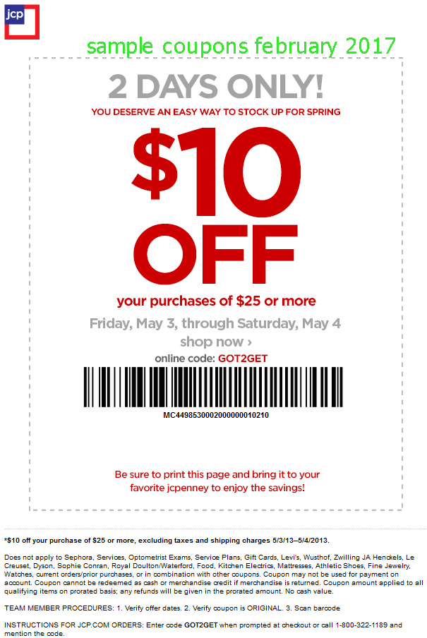 Free Promo Codes and Coupons 2022 JcPenney Coupons