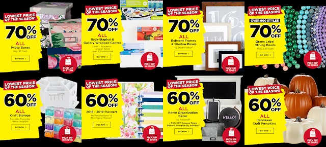 michaels 70 off photo boxes 70 off wrapped canvas 60 off craft