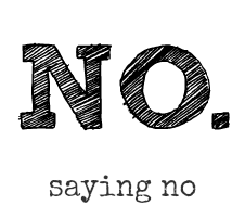 Saying No 