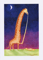 Giraffe Greeting Cards