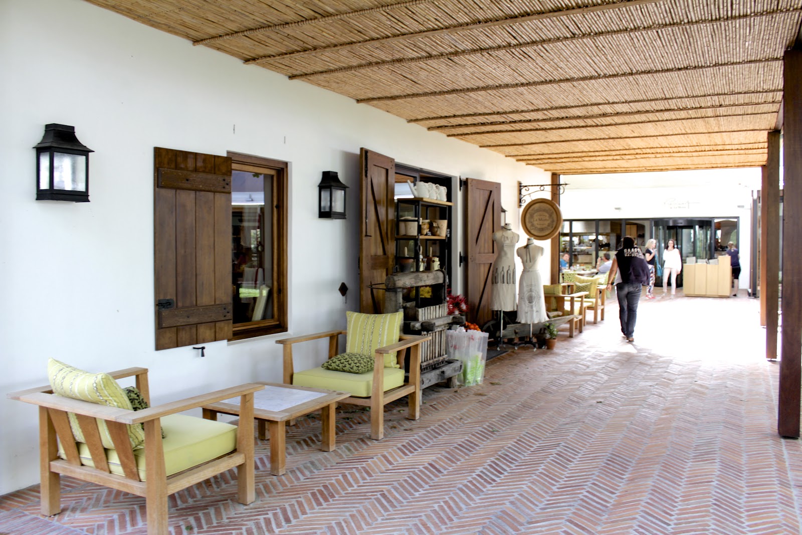 figs flowers food LA MOTTE WINE ESTATE IN FRANSCHHOEK, SOUTH AFRICA