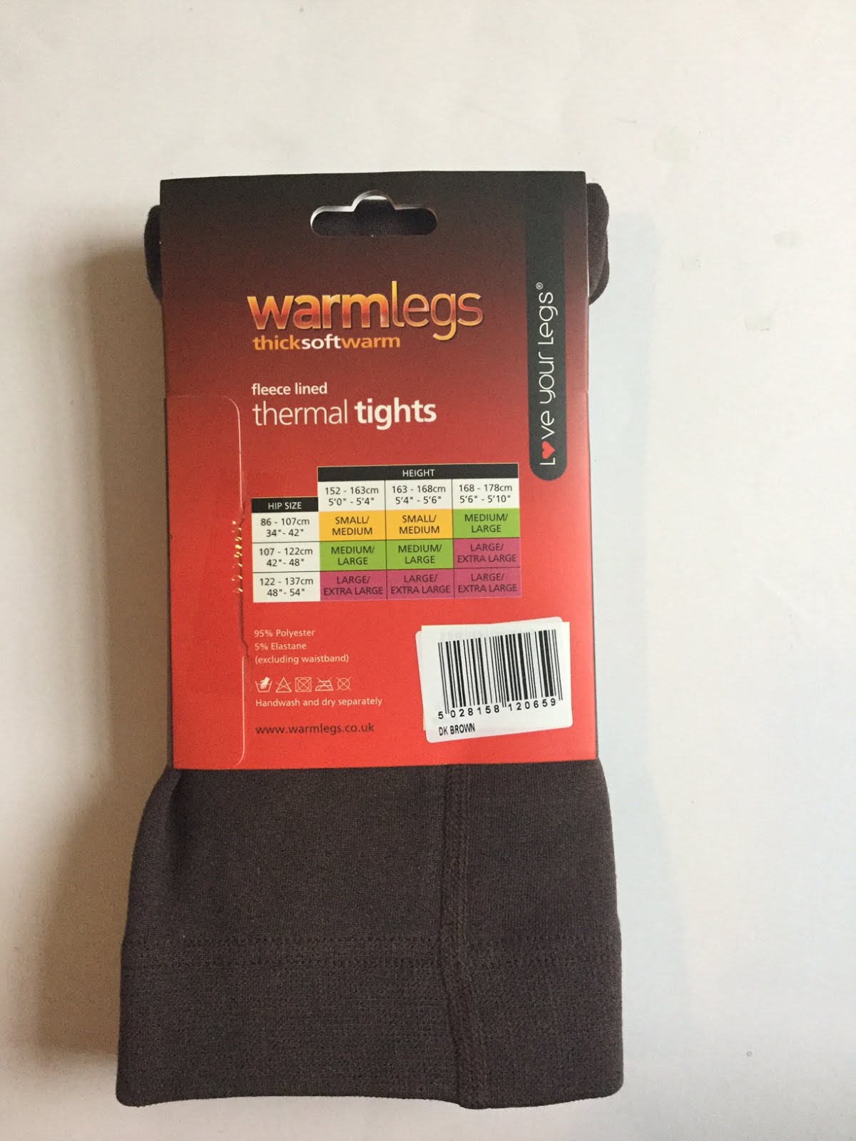 Hosiery For Men: Reviewed: warmlegs 300 denier fleece-lined thermal tights