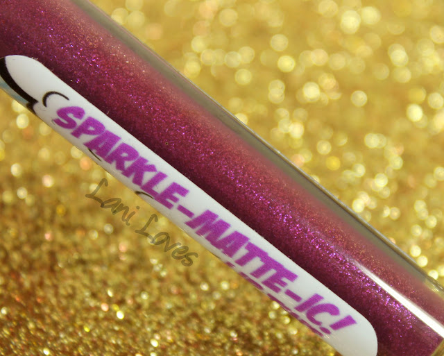 Darling Girl Sparkle Matte-ic Lip Tint - Berried Treasure Swatches & Review