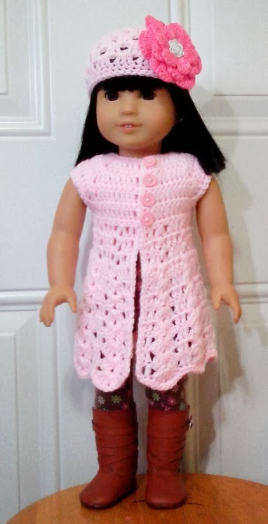 Let's create: Crochet Top For American Girl