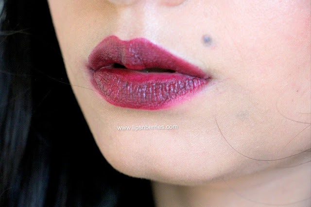Jordana lipstick in Eggplant swatch