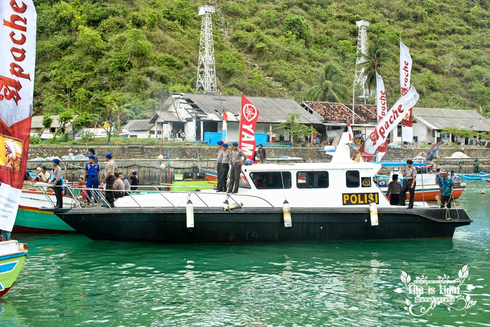 Patroli laut Polisi laut Sadeng