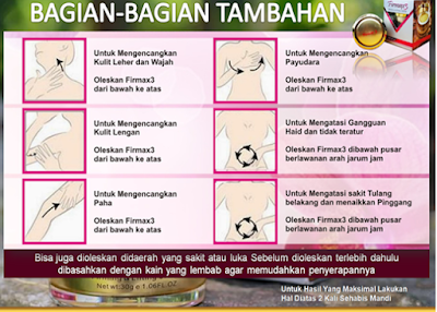 Firmax3 Firming & Lifting Cream Firmax3 Firming & Lifting Cream, cara menggunakan firmax3, cara pemakaian firmax3