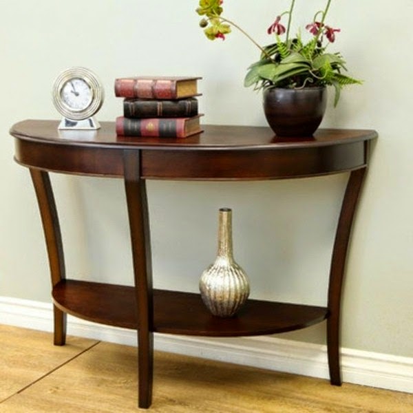Semicircular table &#8211; beautiful suggestions for your home!