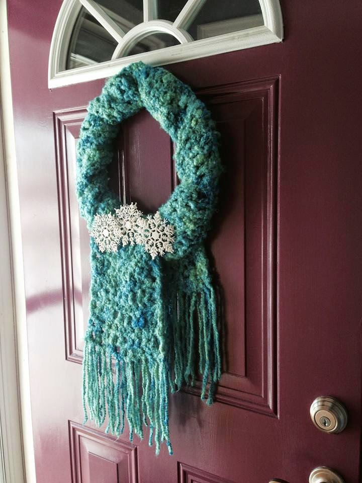 Morning Sun Studio Scarf Wreath