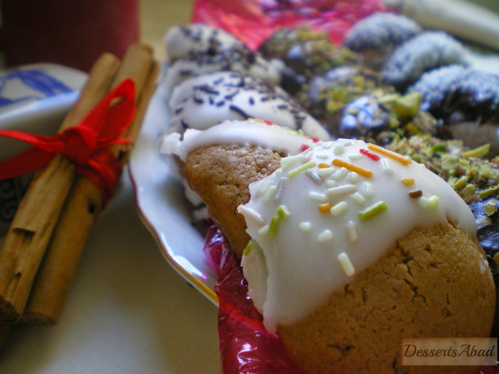 Galletas de chocolate y especias