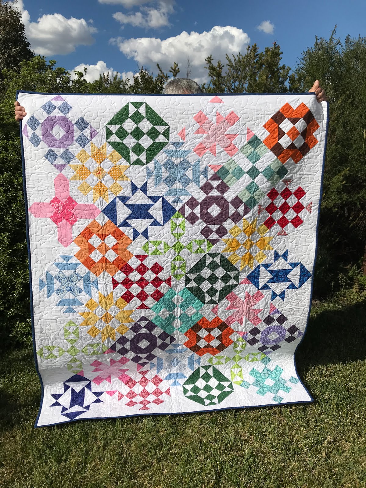 jannimary November One Monthly Goal Rainbow Scrap Challenge Squared
