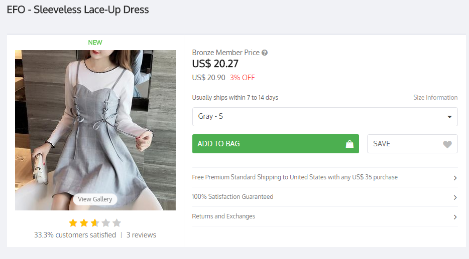 wanna dress reviews