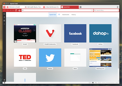 Vivaldi web browser Ubuntu