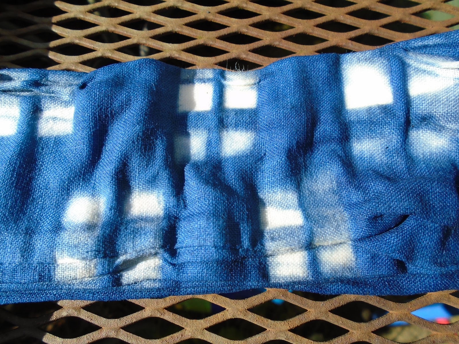 Perfect weather for spinning and knitting