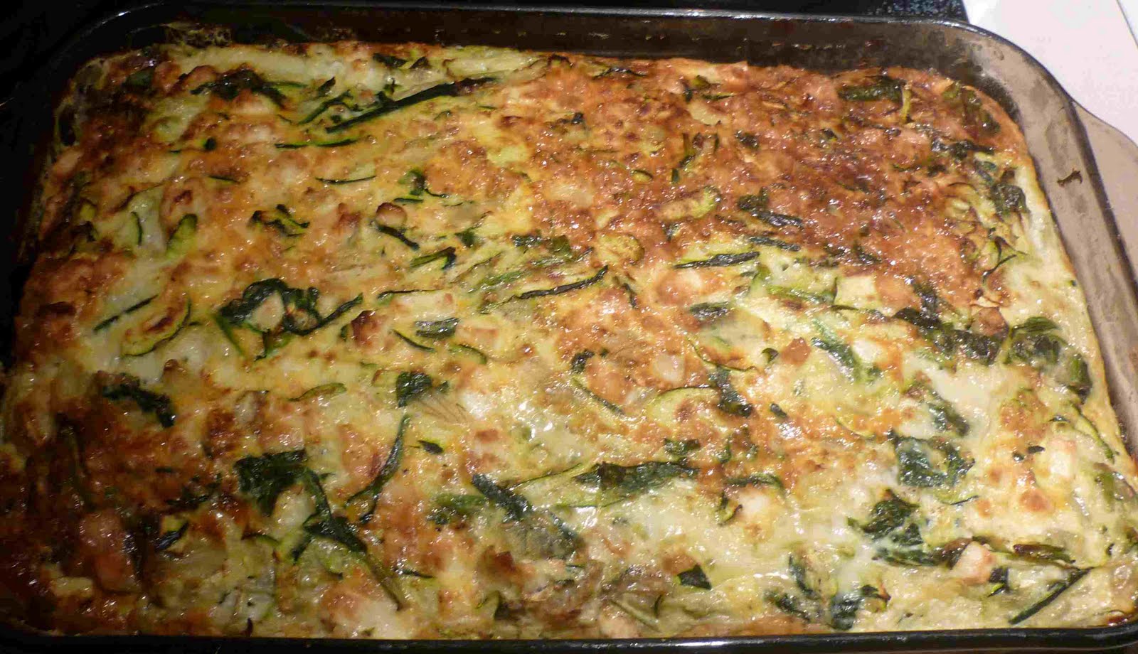 Simpleliving Feta Spinach & Zucchini Slice