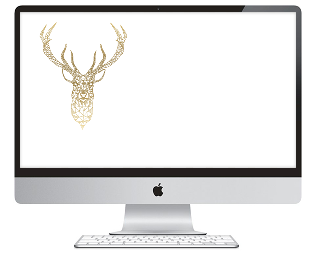Download your favorite free geometric deer desktop wallpapers, and give a quick and easy update to all of your tech wallpapers! 