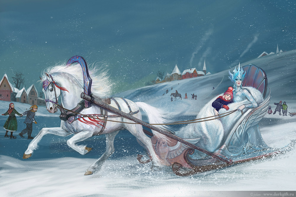 ¿Quién vive en este cuento? La Reina de las Nieves