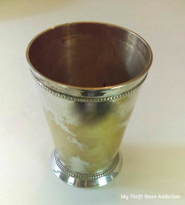 Silver mint julep cup