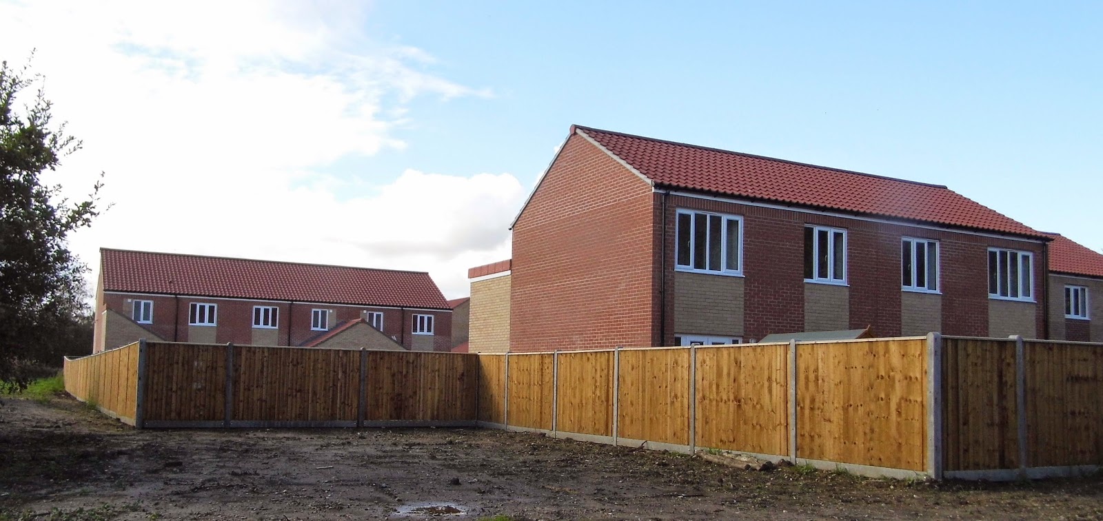 Old Buckenham blog Old Buckenham new housing nearly there