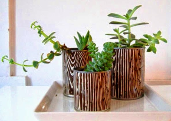 Membuat Pot  Bunga dari  Kaleng  Bekas UnikKreasi dan Kerajinan