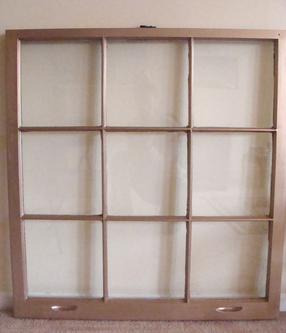 Something Ivory: DIY Vintage Window Frame Makeover