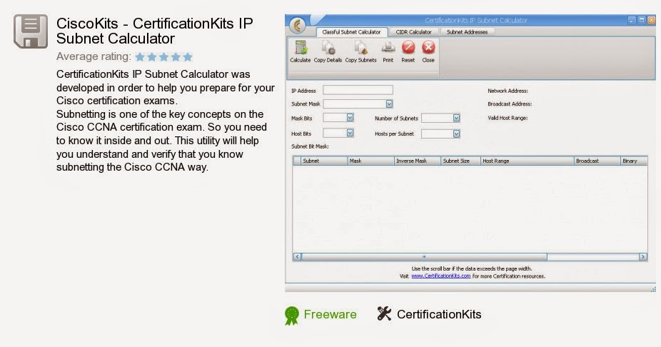 Subnet calculator. Subnet calculator