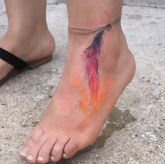 Tatuagens femininas para o tornozelo Tatuagens femininas para o tornozelo