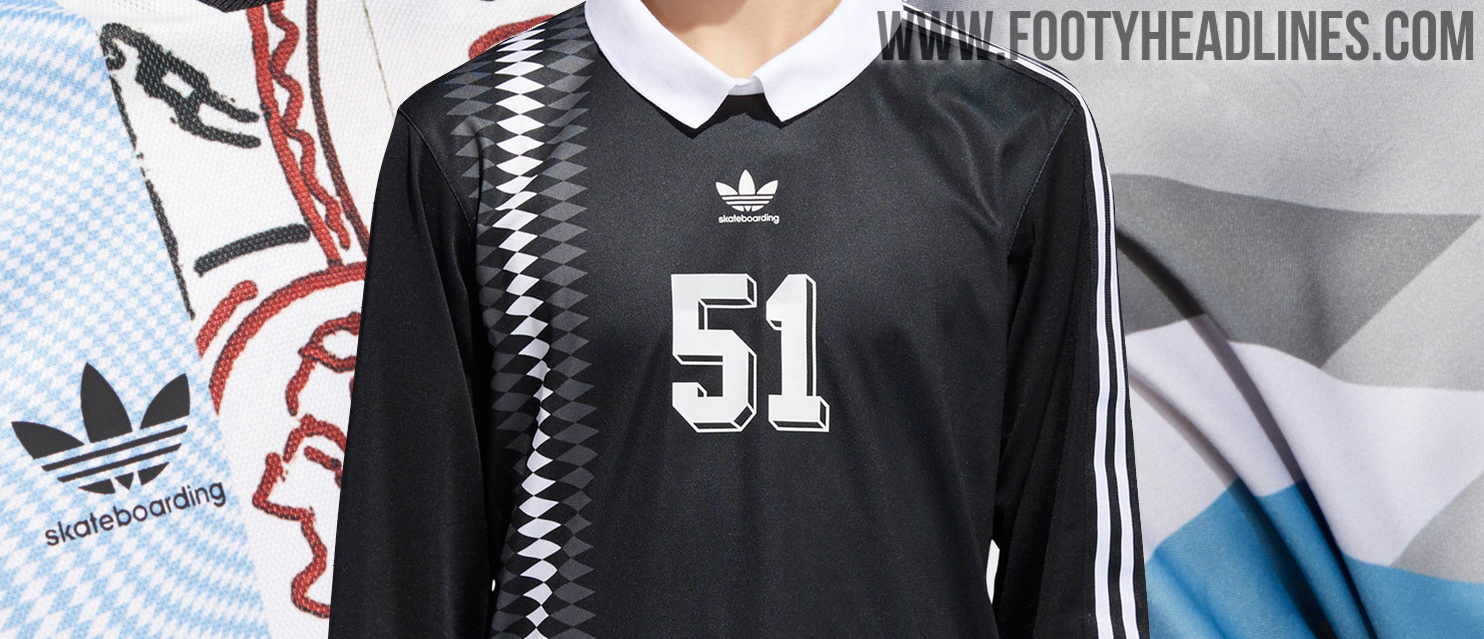 adidas skateboarding football jersey